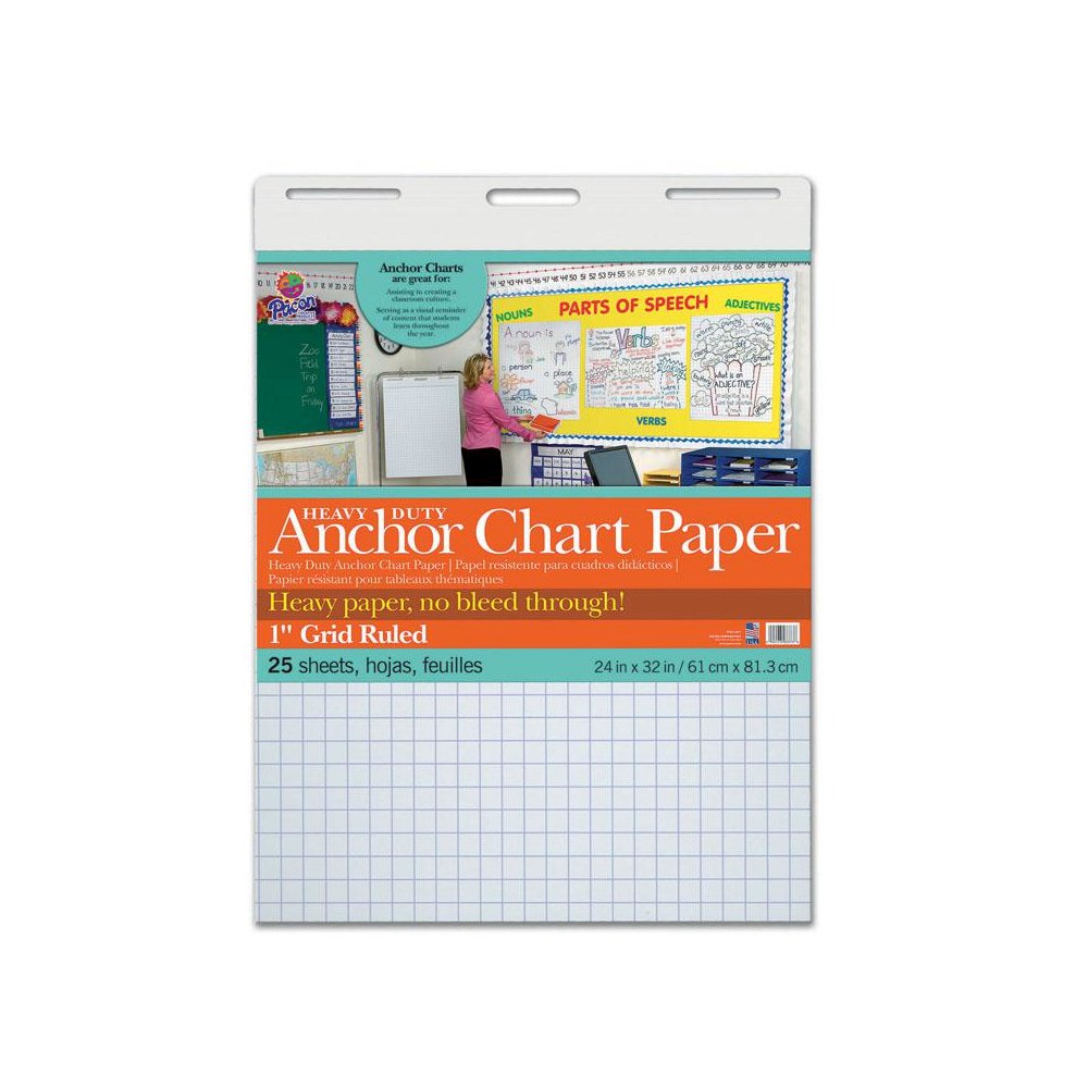 Heavy Duty Anchor 24X32 1In Grid, Ruled Chart Paper. Picture 1