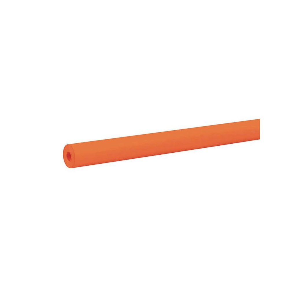 Rainbow Kraft Roll 100 Ft Orange. Picture 1