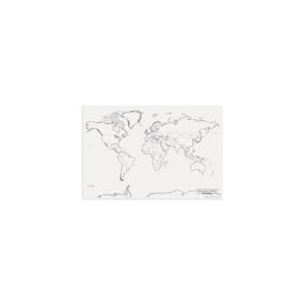 GIANT WORLD MAP 48IN X 72IN. Picture 2