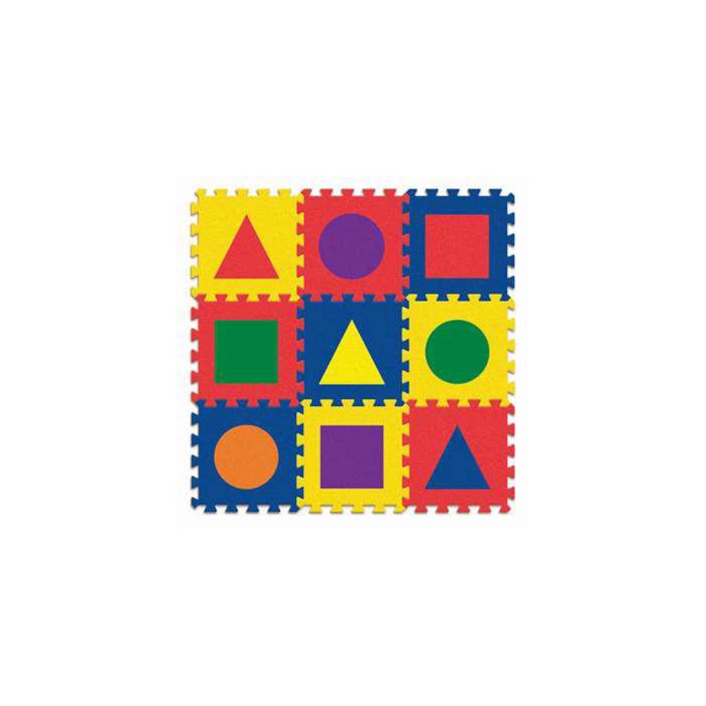 Carpet Tiles, Shapes, 12" x 12", 9 Count. Picture 1