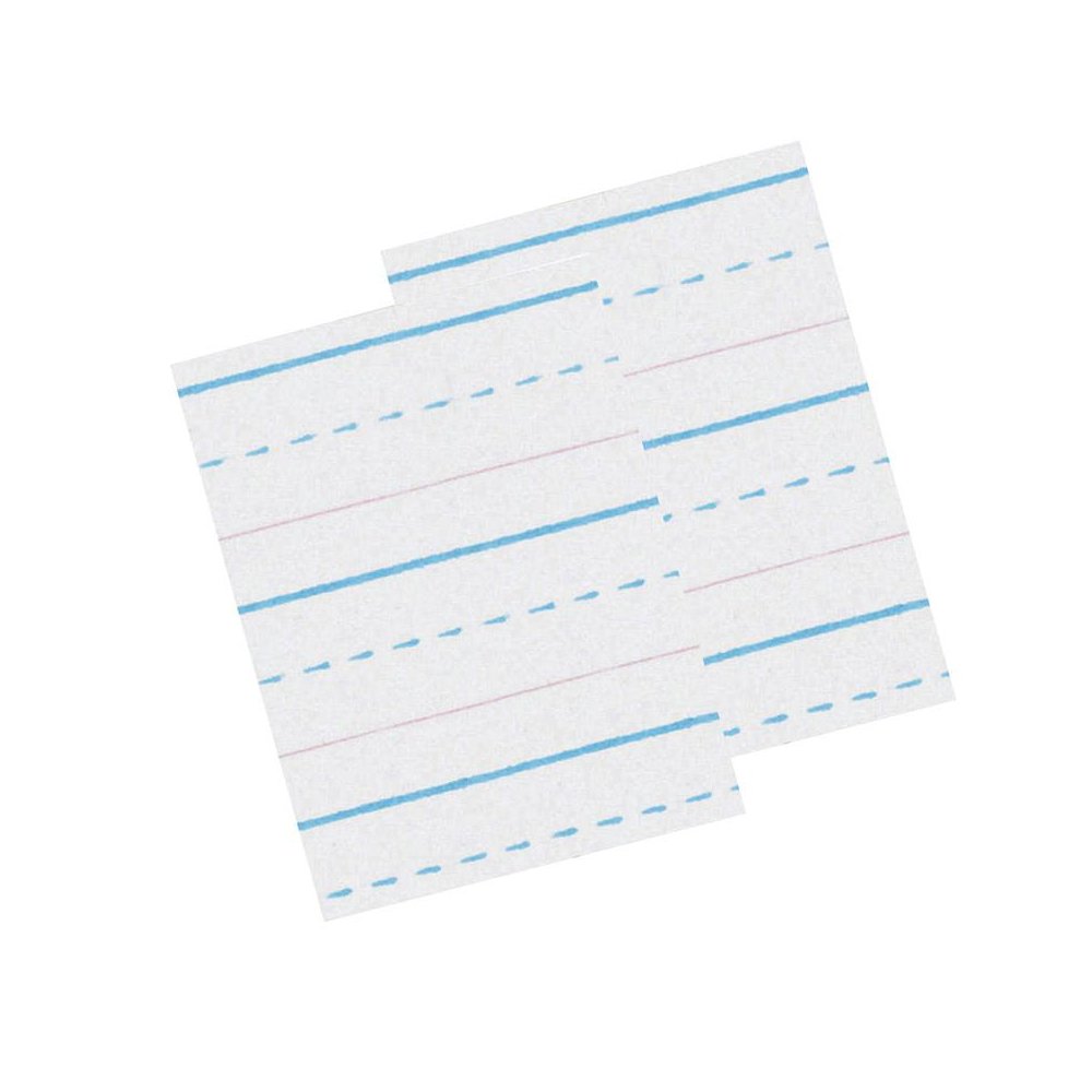 Sulphite Handwriting Paper, Dotted Midline, Grade 2, 500 Sheets Per Pack 2 Packs. Picture 1