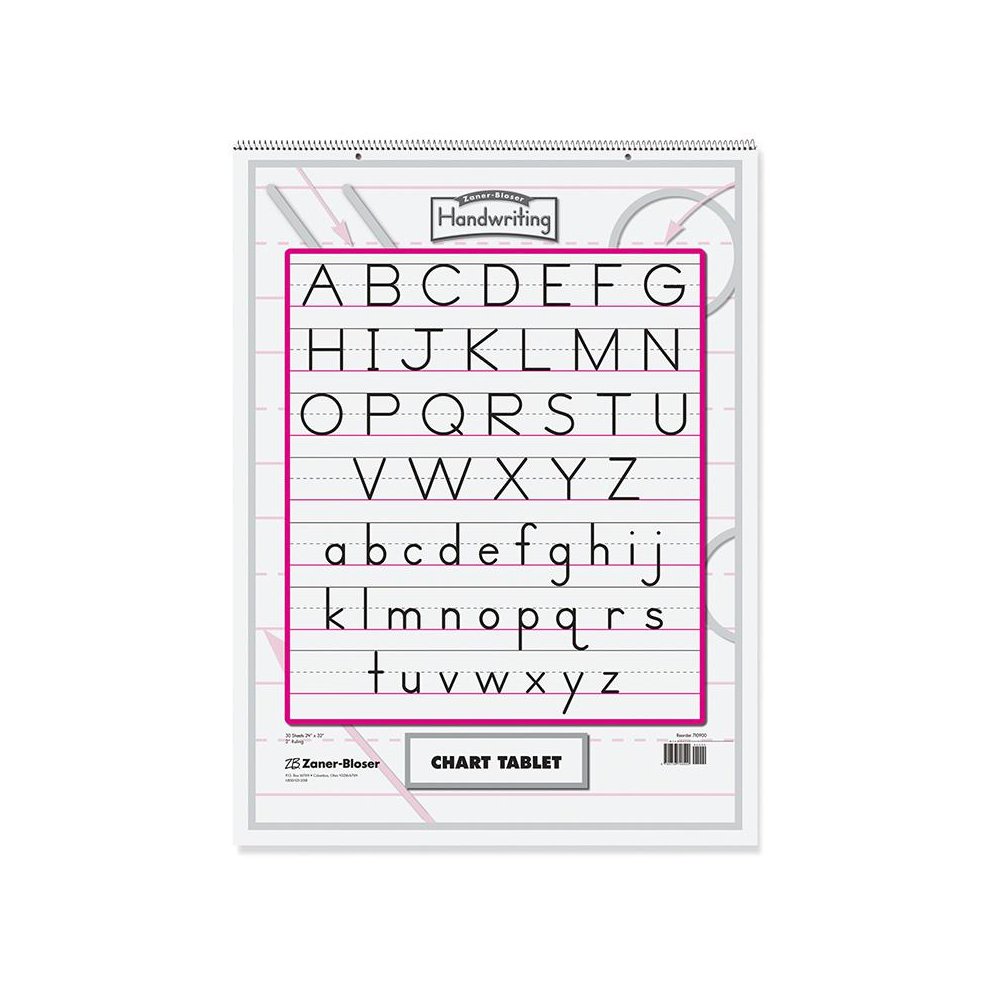 Chart Tablet, Manuscript Cvr., 2" Ruled 24" x 32", 30 Sheets. Picture 1