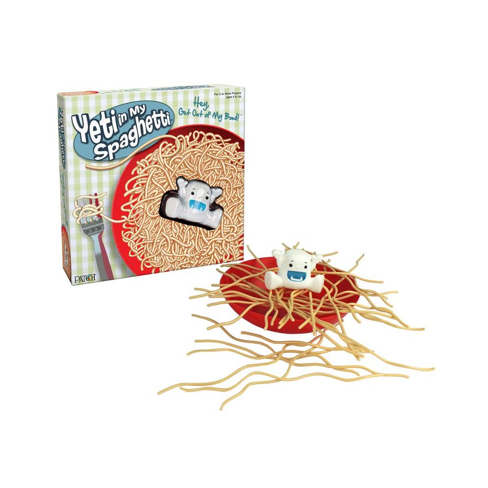 YETI IN MY SPAGHETTI HEY GET OUT OF MY BOWL. Picture 1