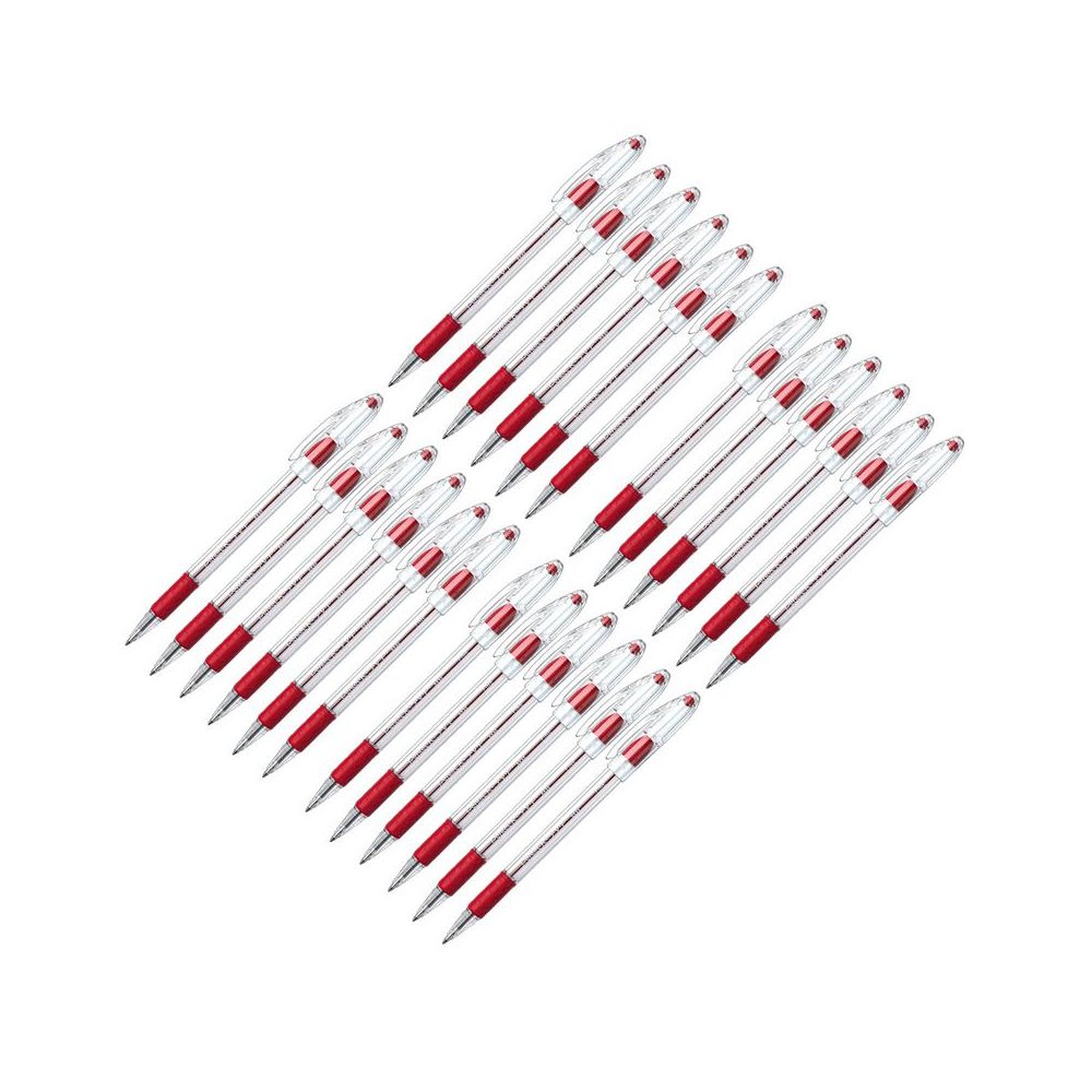 R.S.V.P. Ballpoint Pen, Fine Point, Red, Pack of 24. Picture 1