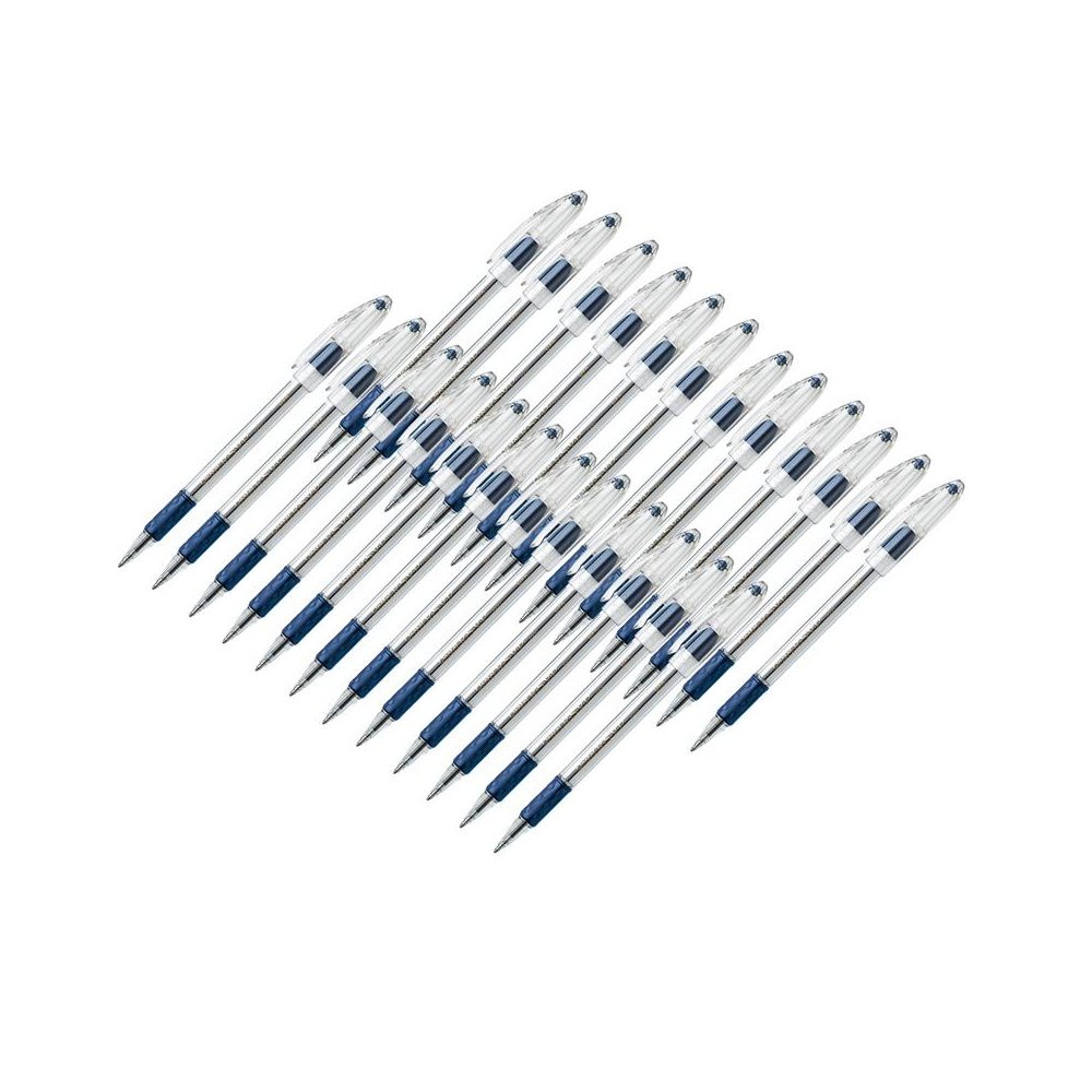 R.S.V.P. Ballpoint Pen, Medium Point, Blue, Pack of 24. Picture 1