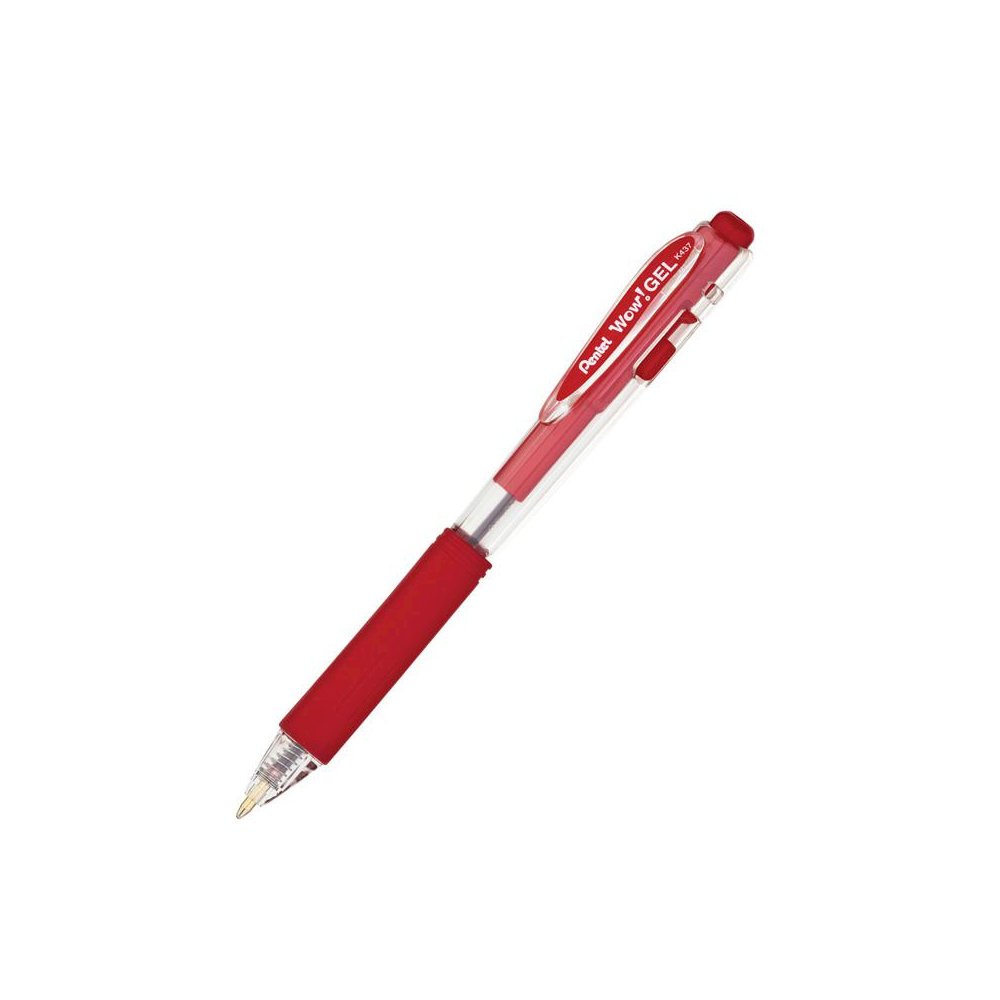 WOW! Gel Pen, Red, Pack of 24. Picture 1