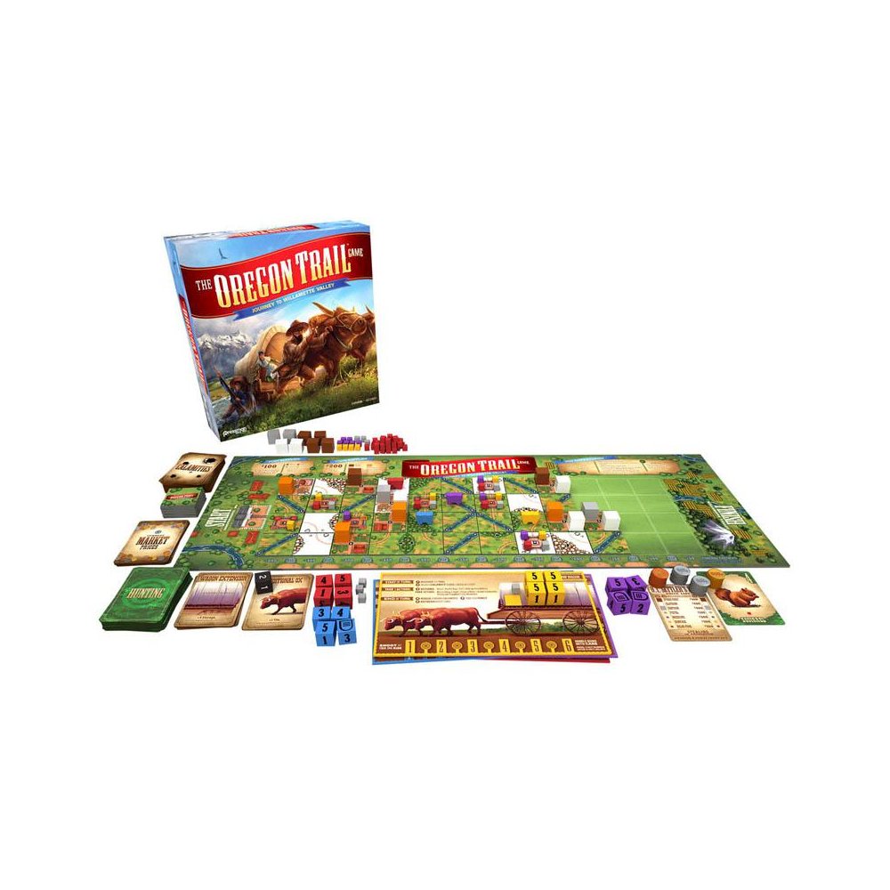 Oregon Trail Game. Picture 1