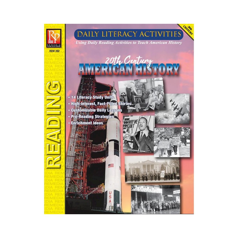 Daily Literacy Activities: 20th Century American History Reading. Picture 1