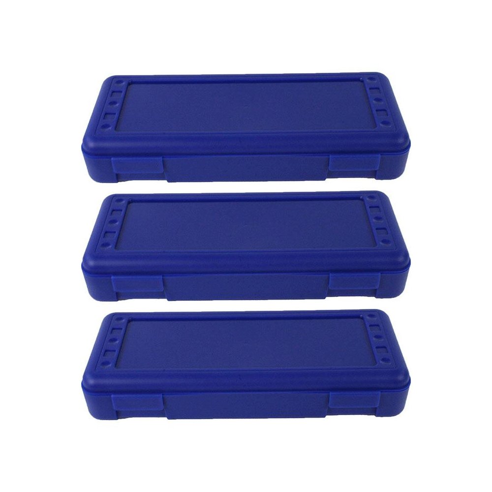 Ruler Box, Blue, Pack of 3. Picture 1