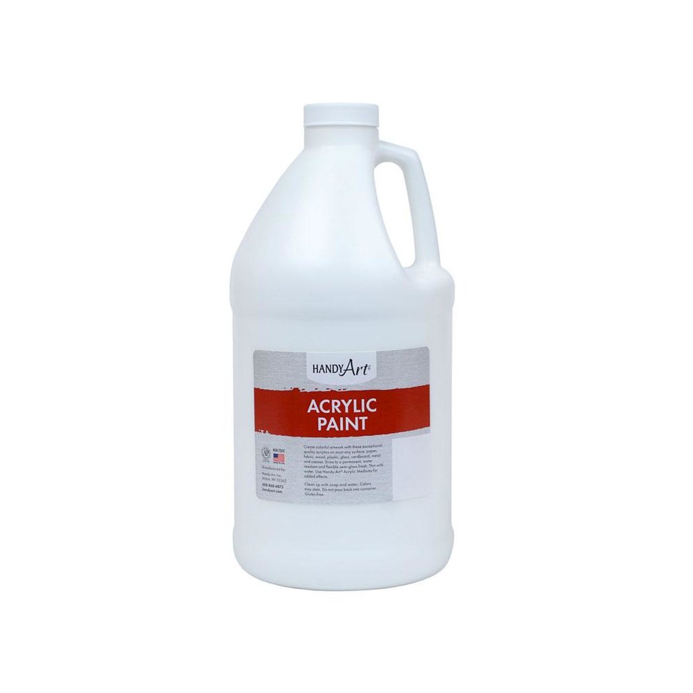 Acrylic Paint Half Gallon, Titan White. Picture 1