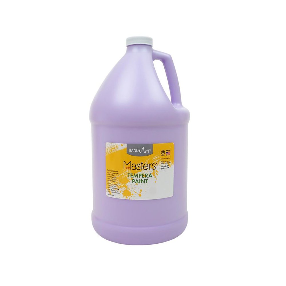 Little Masters Tempera Paint Gallon, Light Purple. Picture 1