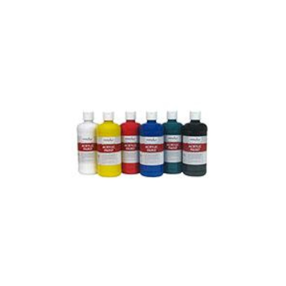 HANDY ART ACRYLIC PAINT 16OZ 6 SET STUDENT. Picture 2