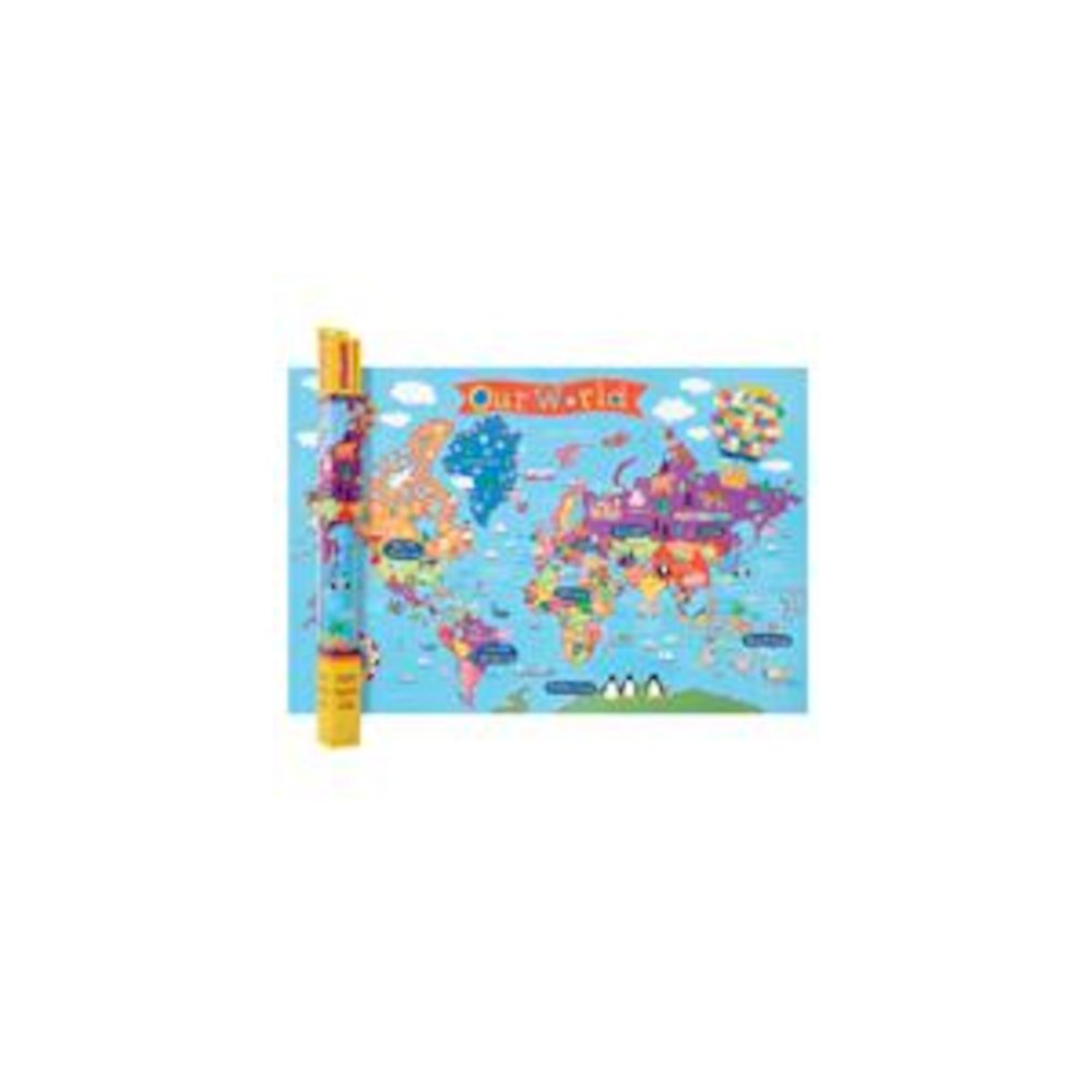 WORLD MAP FOR KIDS. Picture 2