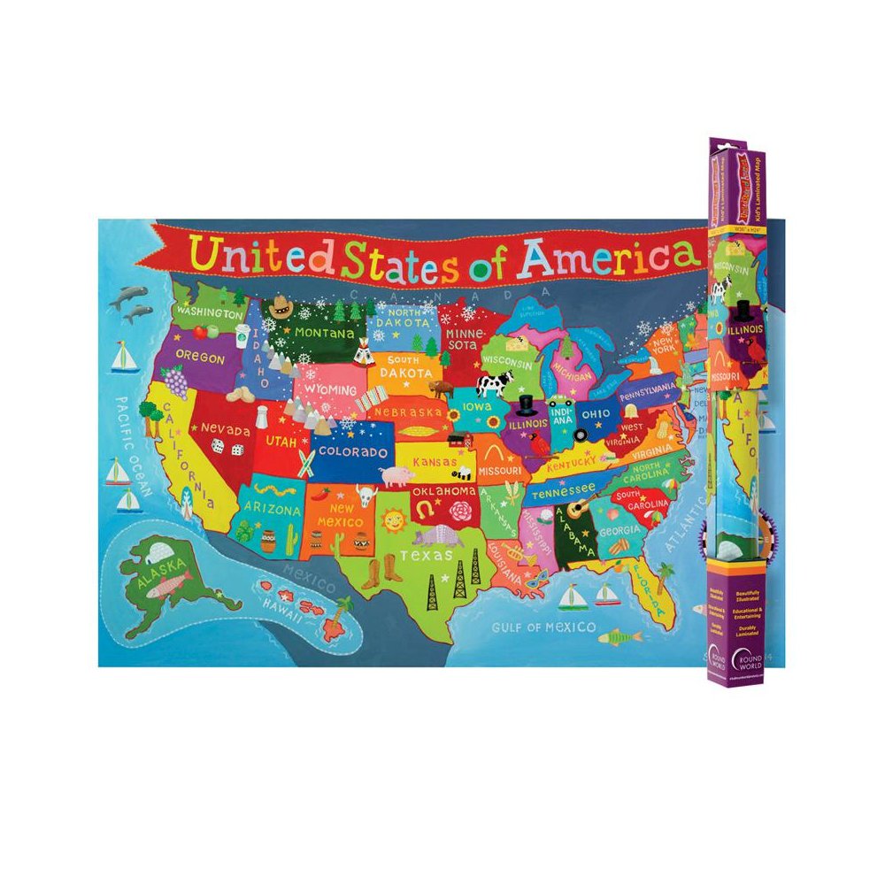 UNITED STATES MAP FOR KIDS. Picture 1