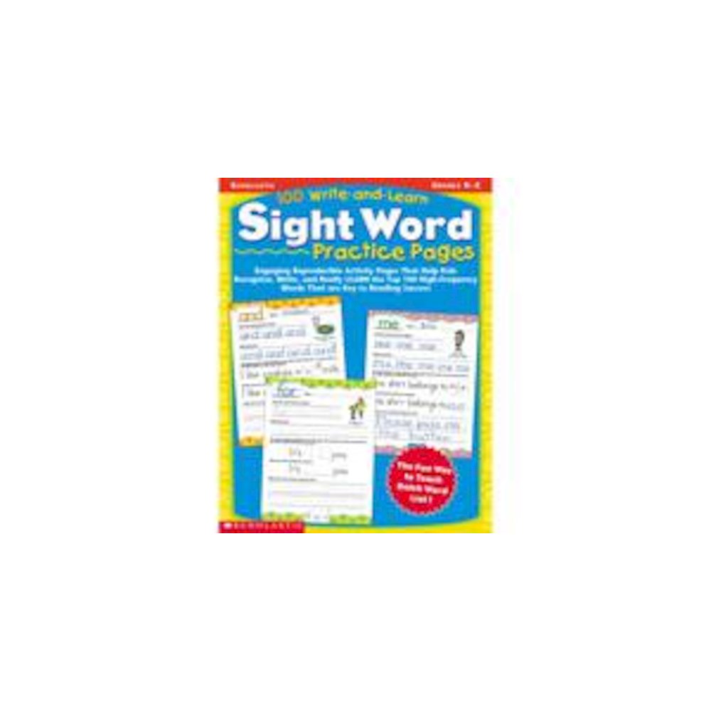 100 WRITE AND LEARN SIGHT WORD PRACTICE PAGES. Picture 2