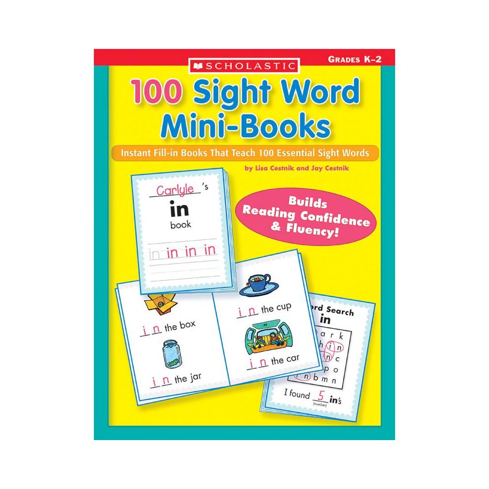 100 SIGHT WORD MINI-BOOKS. Picture 1