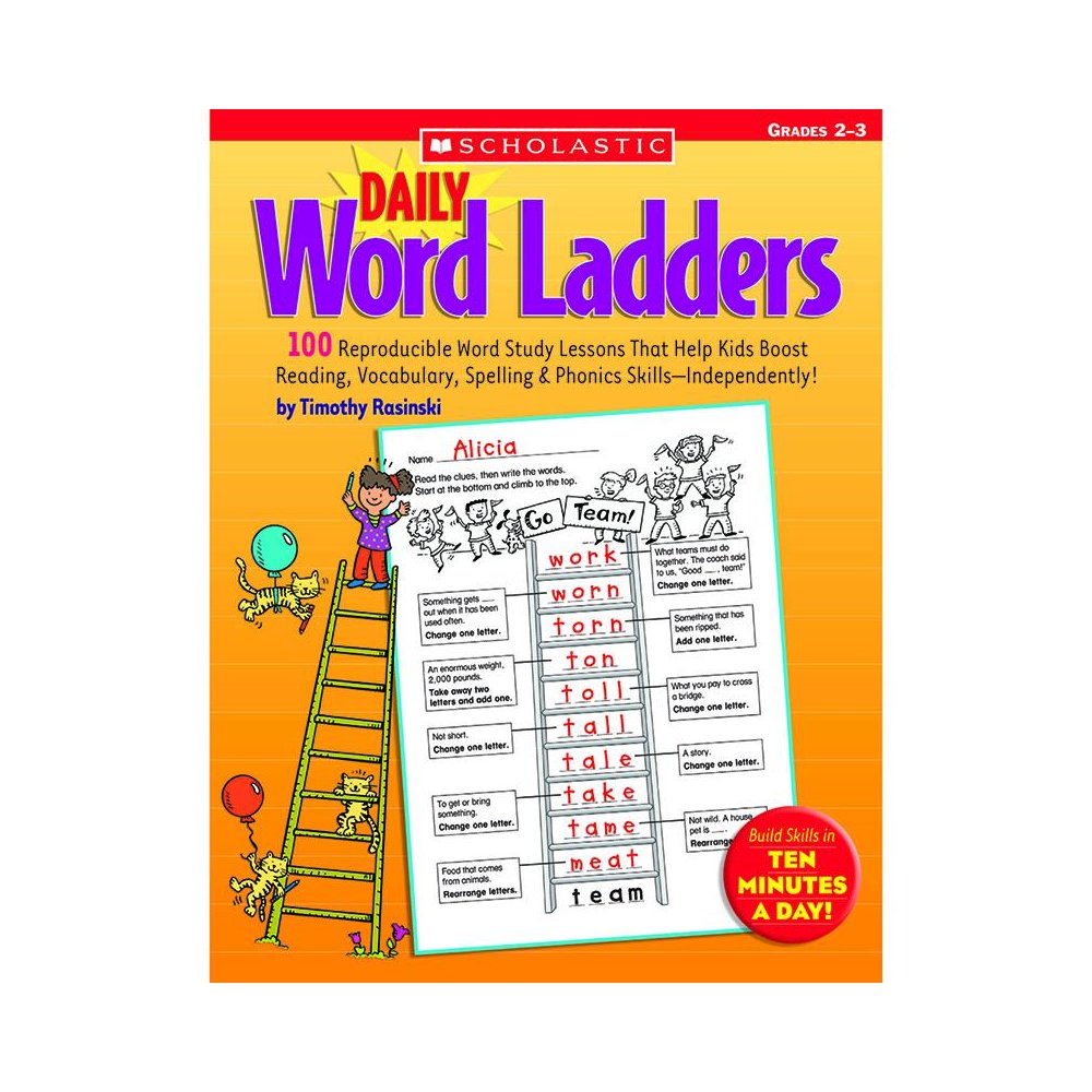 Daily Word Ladders Workbook, Grades 2-3. Picture 1