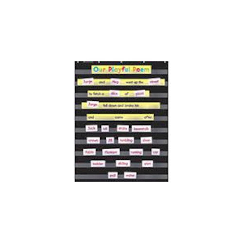 STANDARD BLACK POCKET CHART. Picture 2