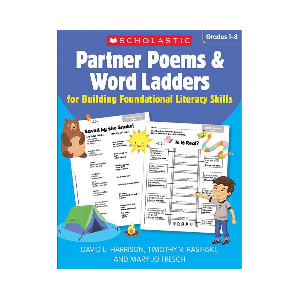 Partner Poems & Word Ladders for Building Literacy Skills: Grades 1–3. Picture 1
