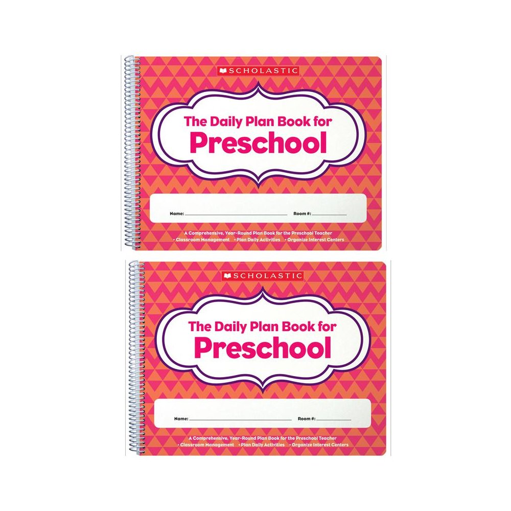 The Daily Plan Book for Preschool, Pack of 2. Picture 1