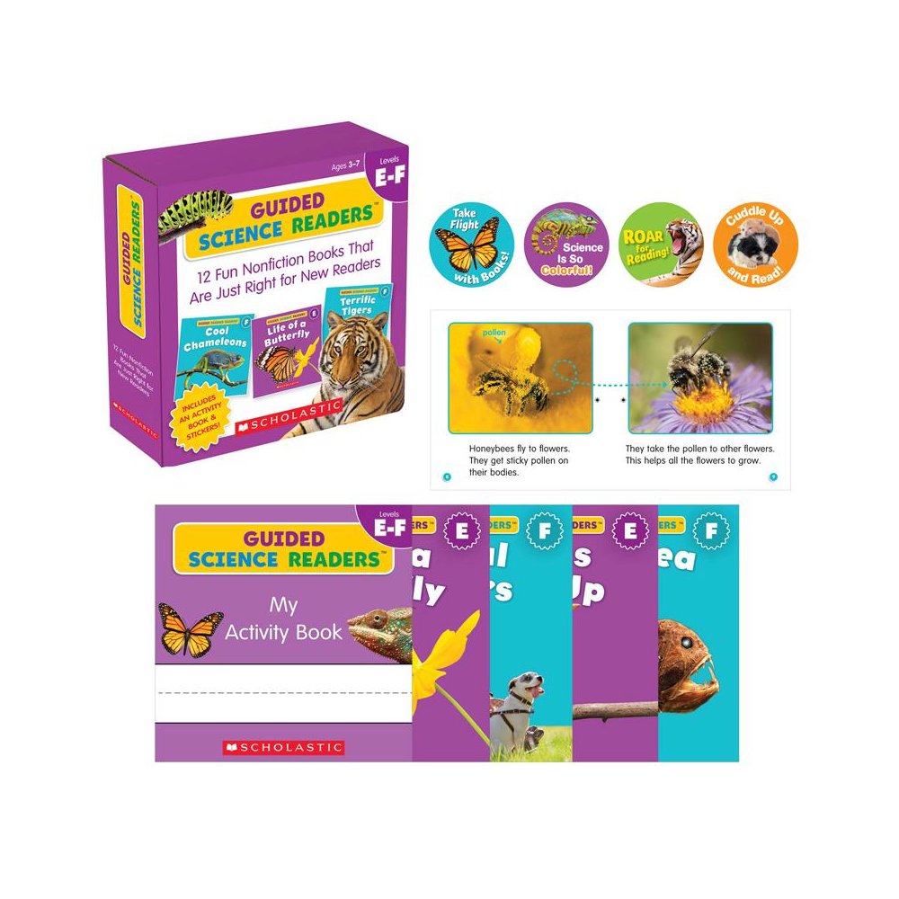 GUIDED SCIENCE READERS LEVELS E-F PARENT PACK. Picture 1