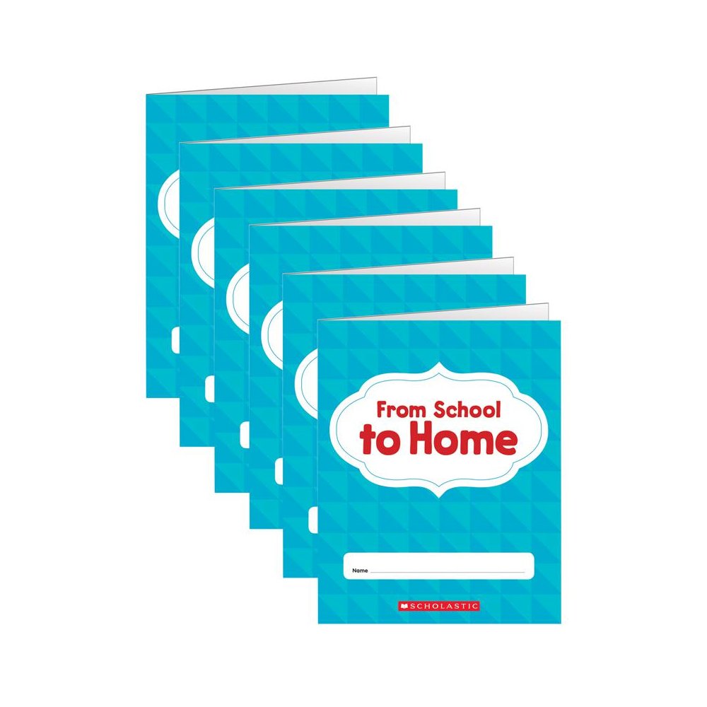From School to Home Folder, Pack of 6. Picture 1