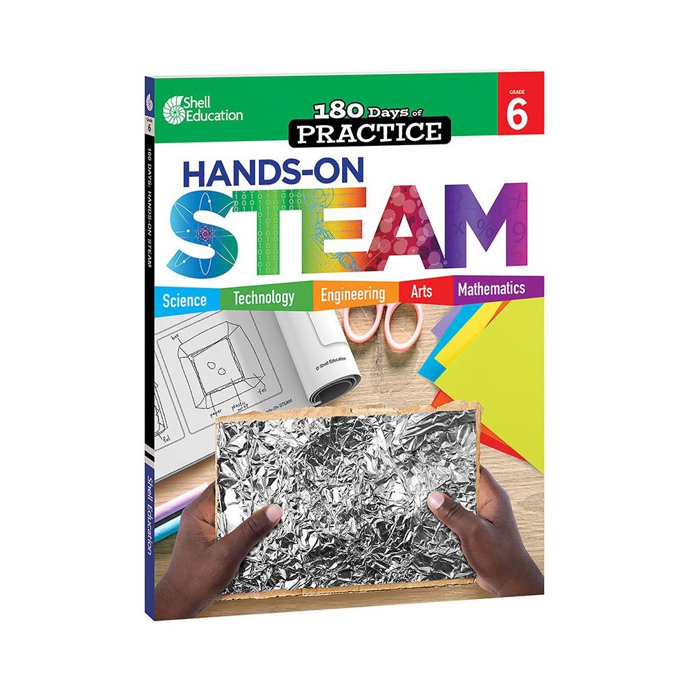 180 Days of Practice: Hands-On STEAM, Grade 6. Picture 1