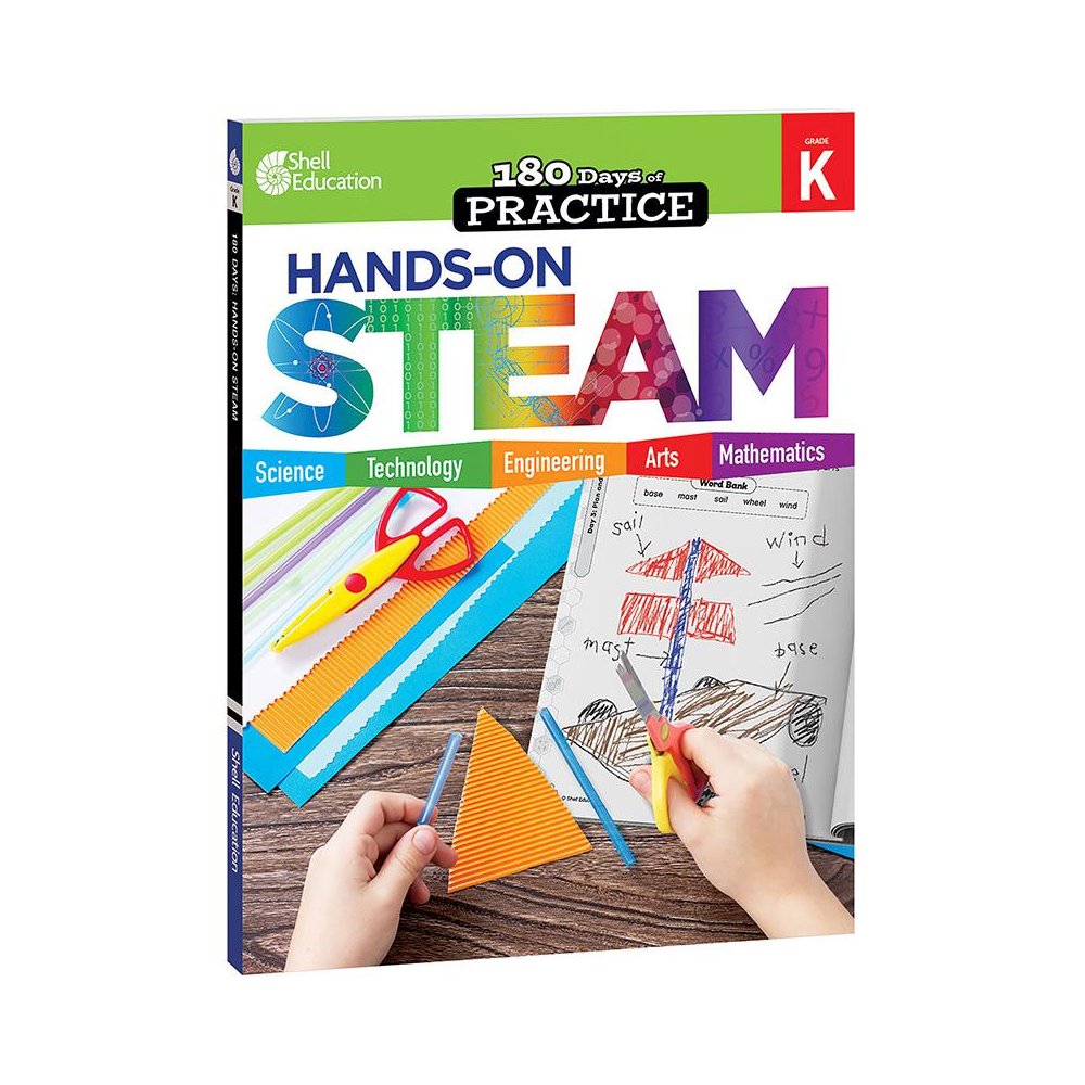 180 Days: Hands-On STEAM, Grade K. Picture 1