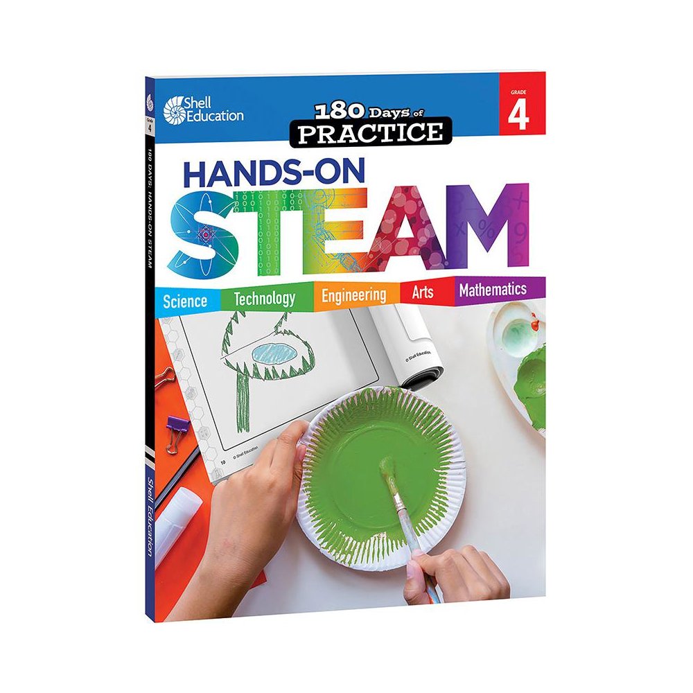 180 Days: Hands-On STEAM, Grade 4. Picture 1