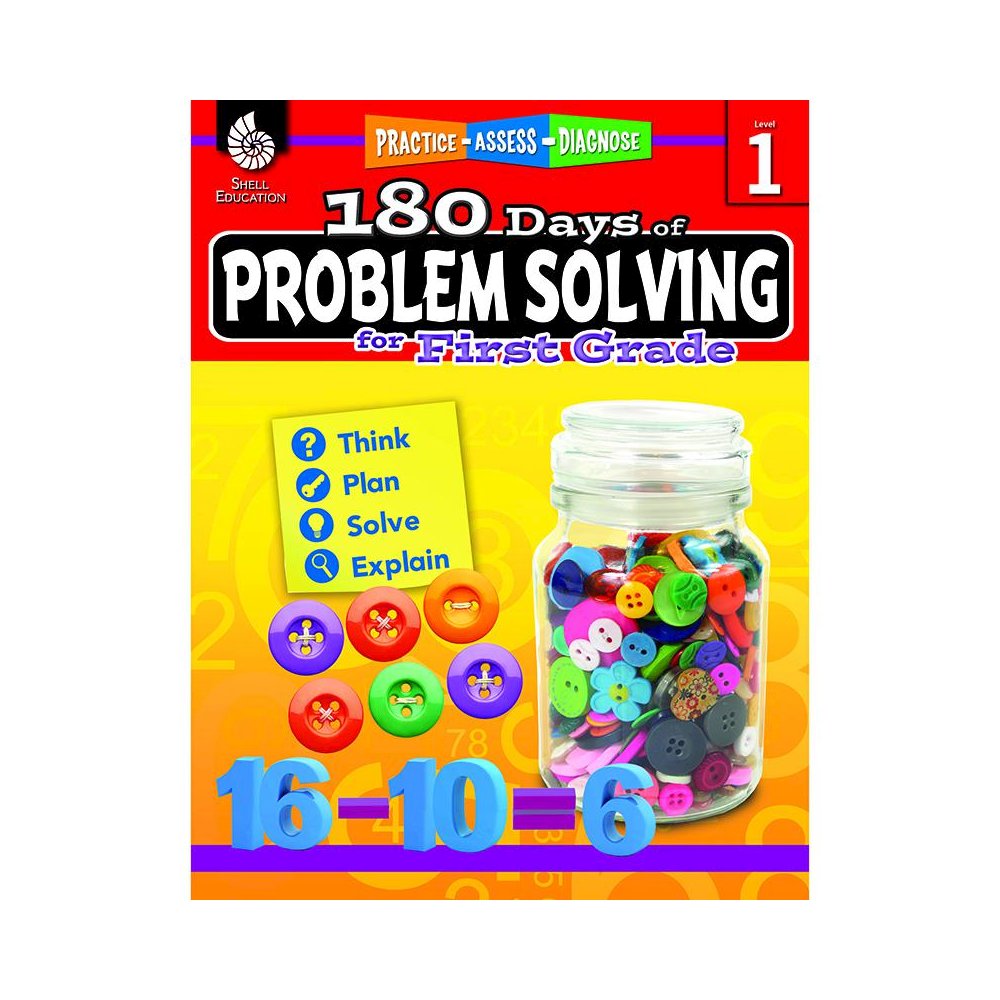 180 DAY PROBLEM SOLVING GR1 WORKBK. Picture 1