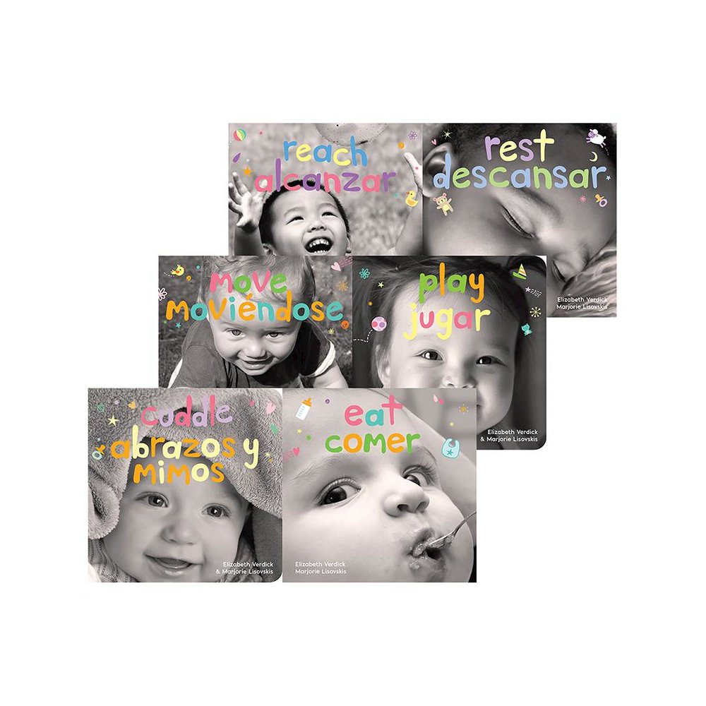 Happy Healthy Baby Board Books, Set of 6, Spanish. Picture 1