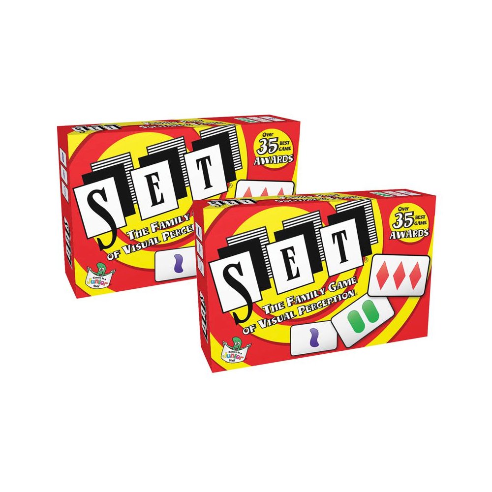 SET The Family Game of Visual Perception, Pack of 2. Picture 1