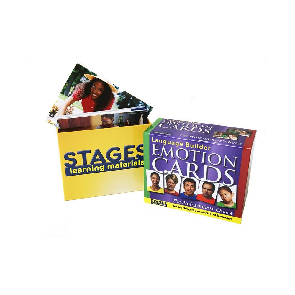 LANGUAGE BUILDER EMOTION CARDS. Picture 1