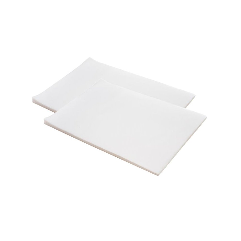 Art & Decoration Fabric Sheets, 12" x 18", White, 45 Sheets Per Pack, 2 Packs. Picture 1