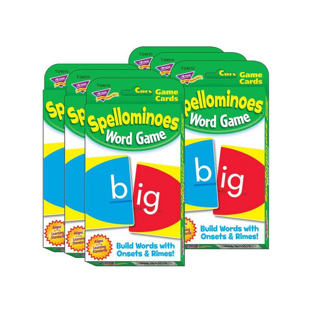Spellominoes Challenge Cards, 6 Sets. Picture 1