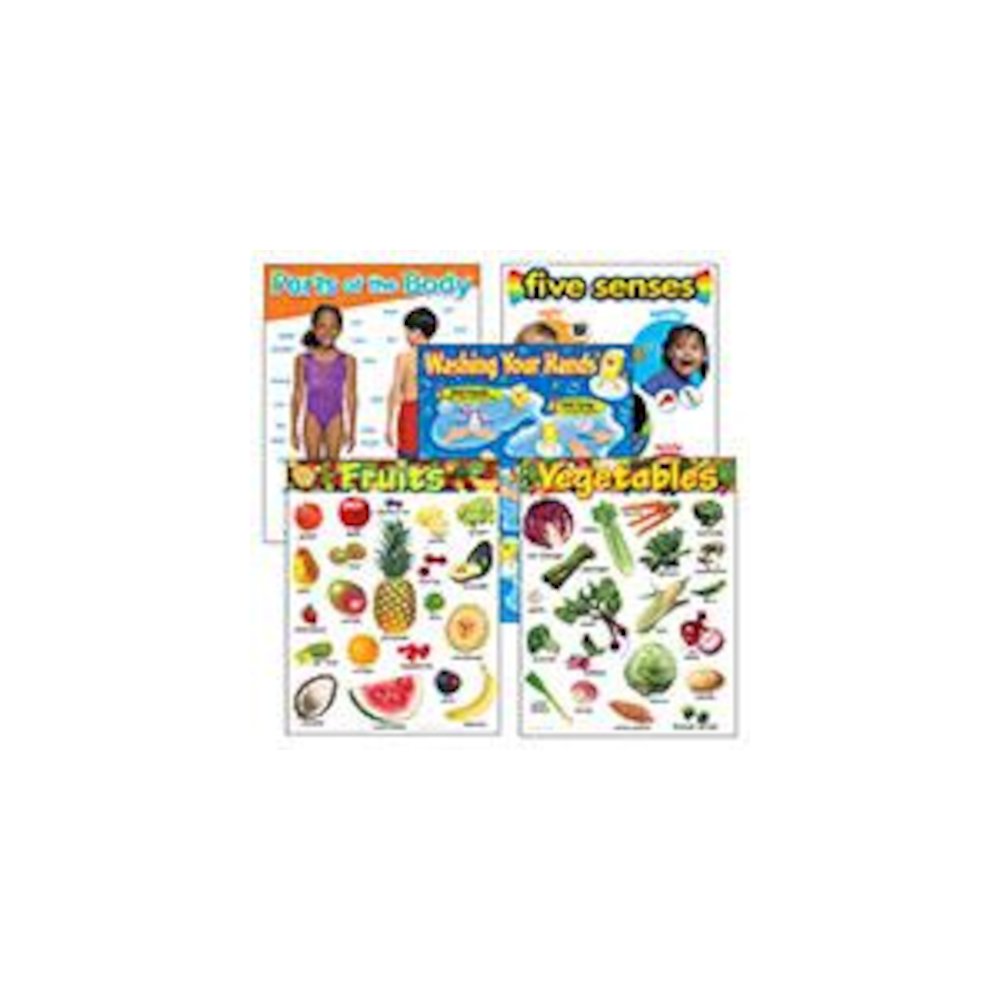 HEALTHY LIVING LEARNING CHARTS COMBO PACK. Picture 2