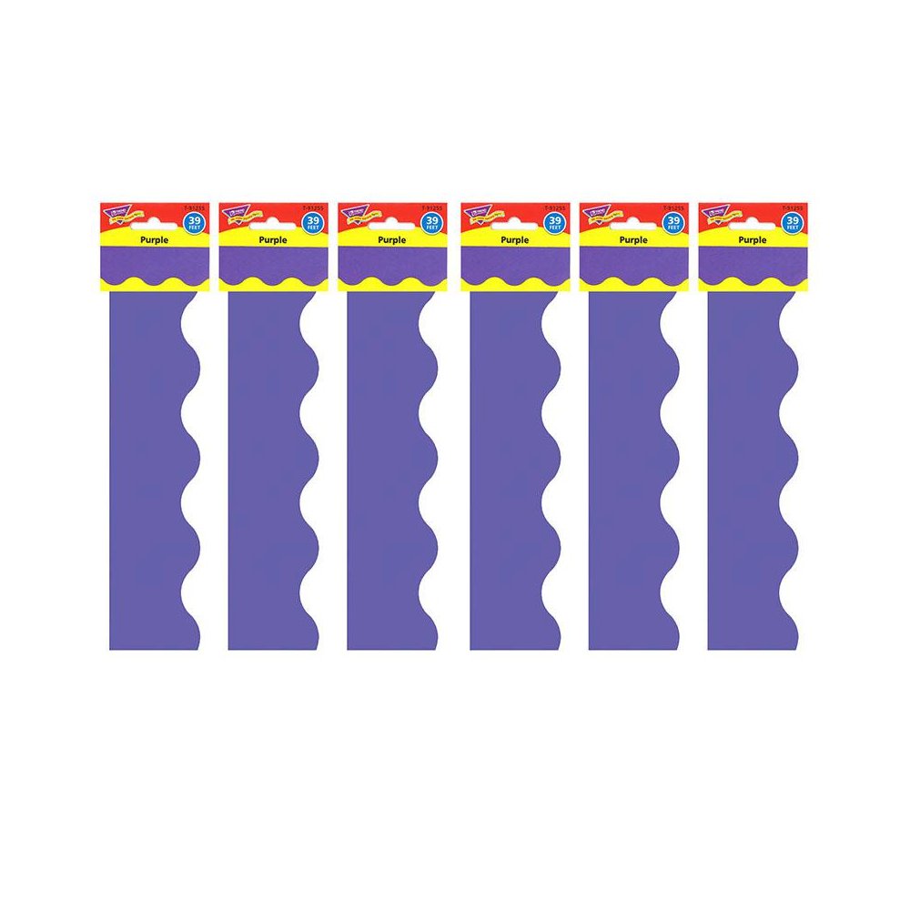 Purple Terrific Trimmers, 39 Feet Per Pack, 6 Packs. Picture 1
