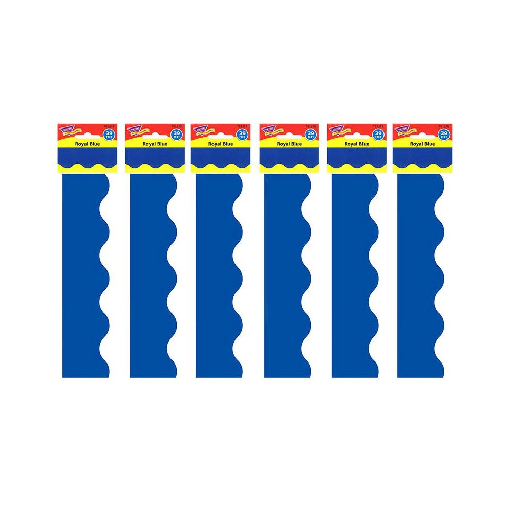 Royal Blue Terrific Trimmers, 39 Feet Per Pack, 6 Packs. Picture 1