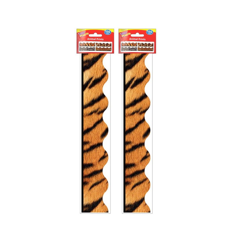 Animal Prints Terrific Trimmers Variety Pack, 156' Per Pack, 2 Packs. Picture 1