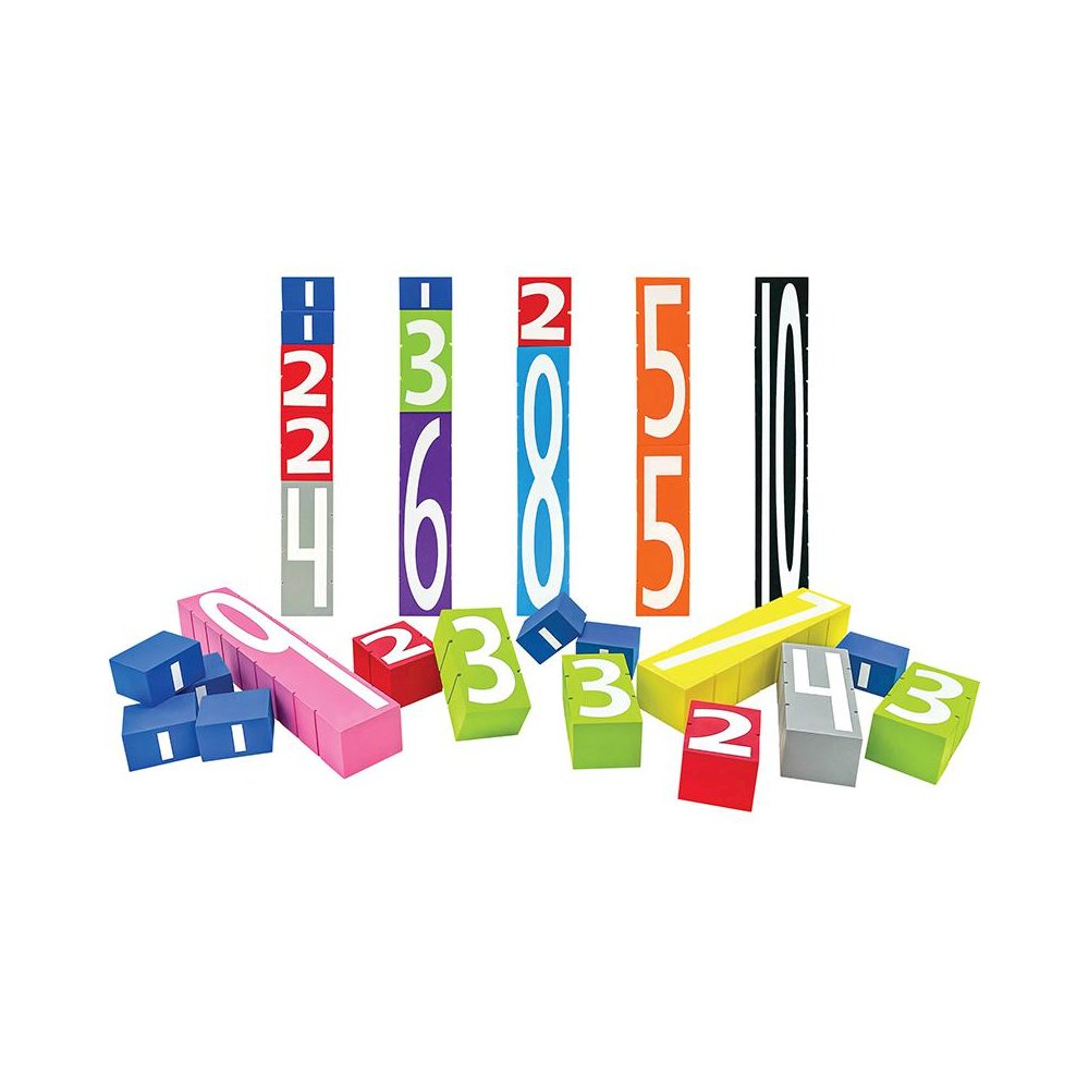 Number Stax - Stacking Foam Number Blocks. Picture 1
