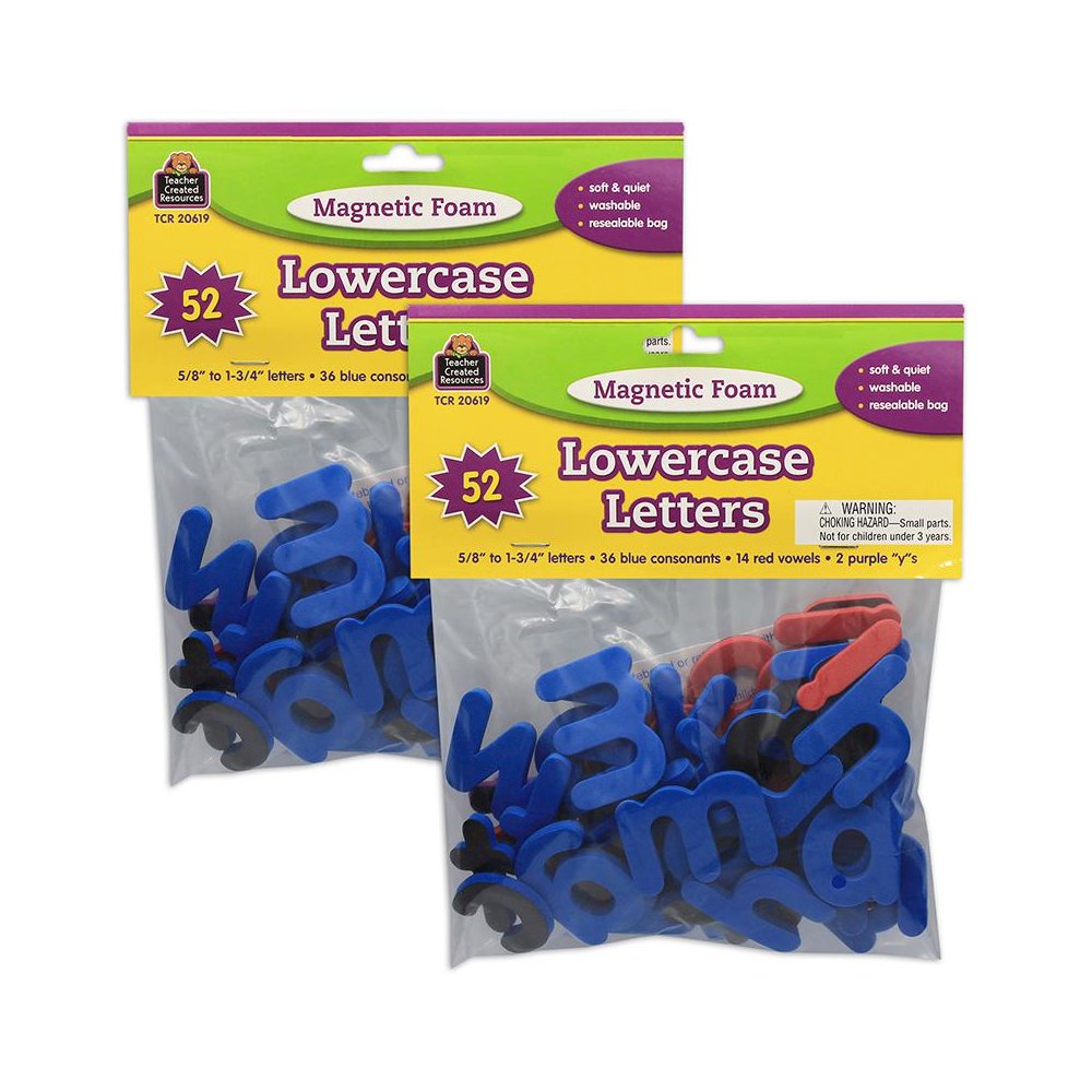 Magnetic Foam Lowercase Letters, 2 Sets. Picture 1