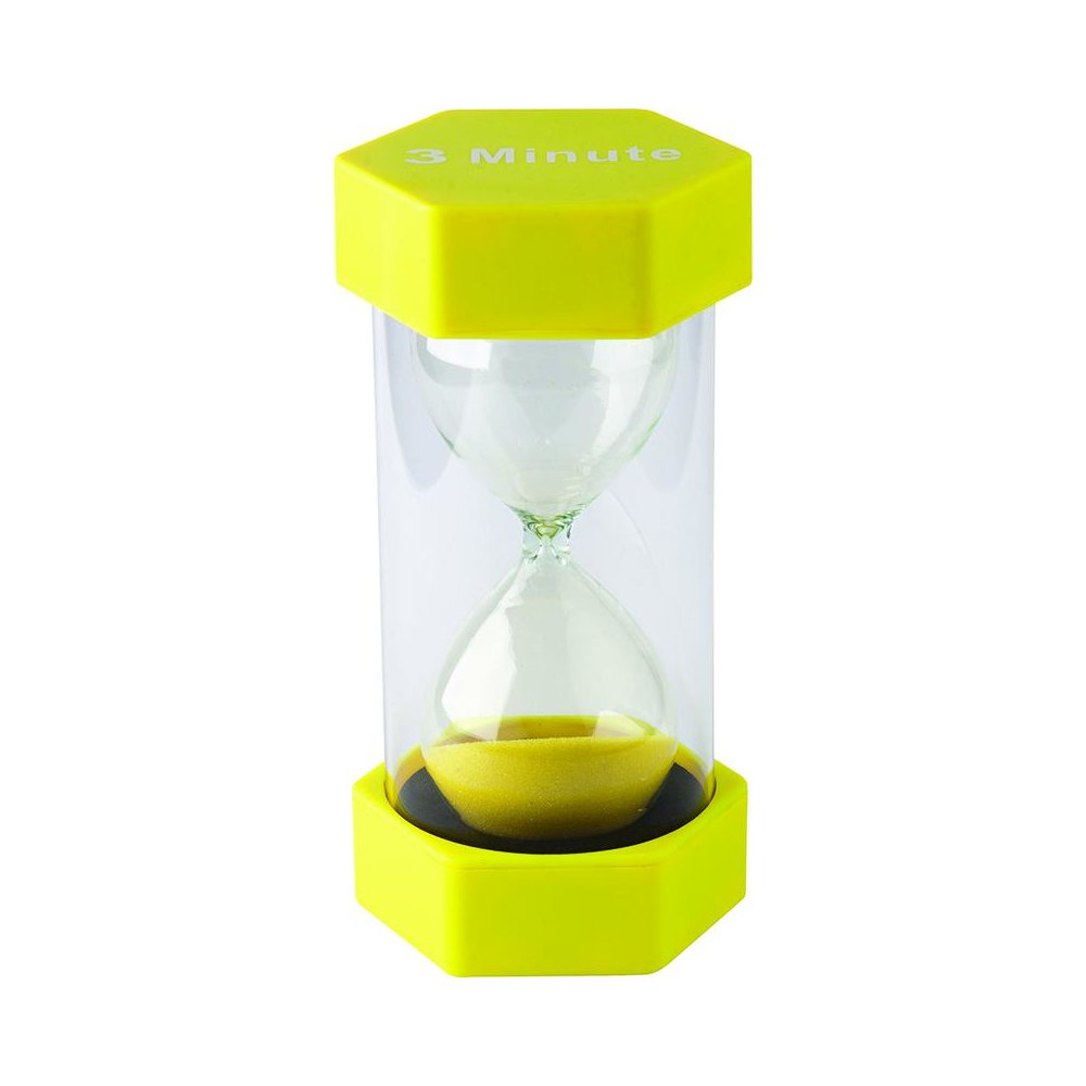 LARGE SAND TIMER 3 MINUTE. Picture 1