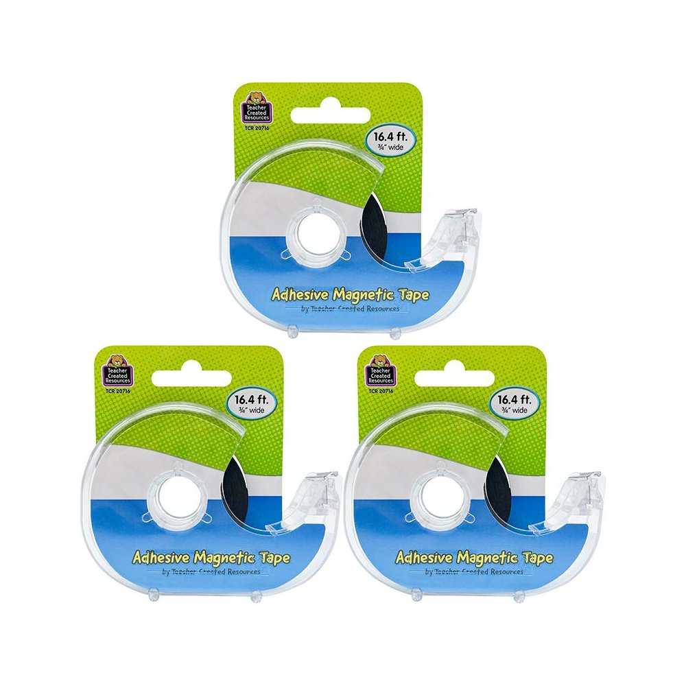 Adhesive Magnetic Tape, Pack of 3. Picture 1