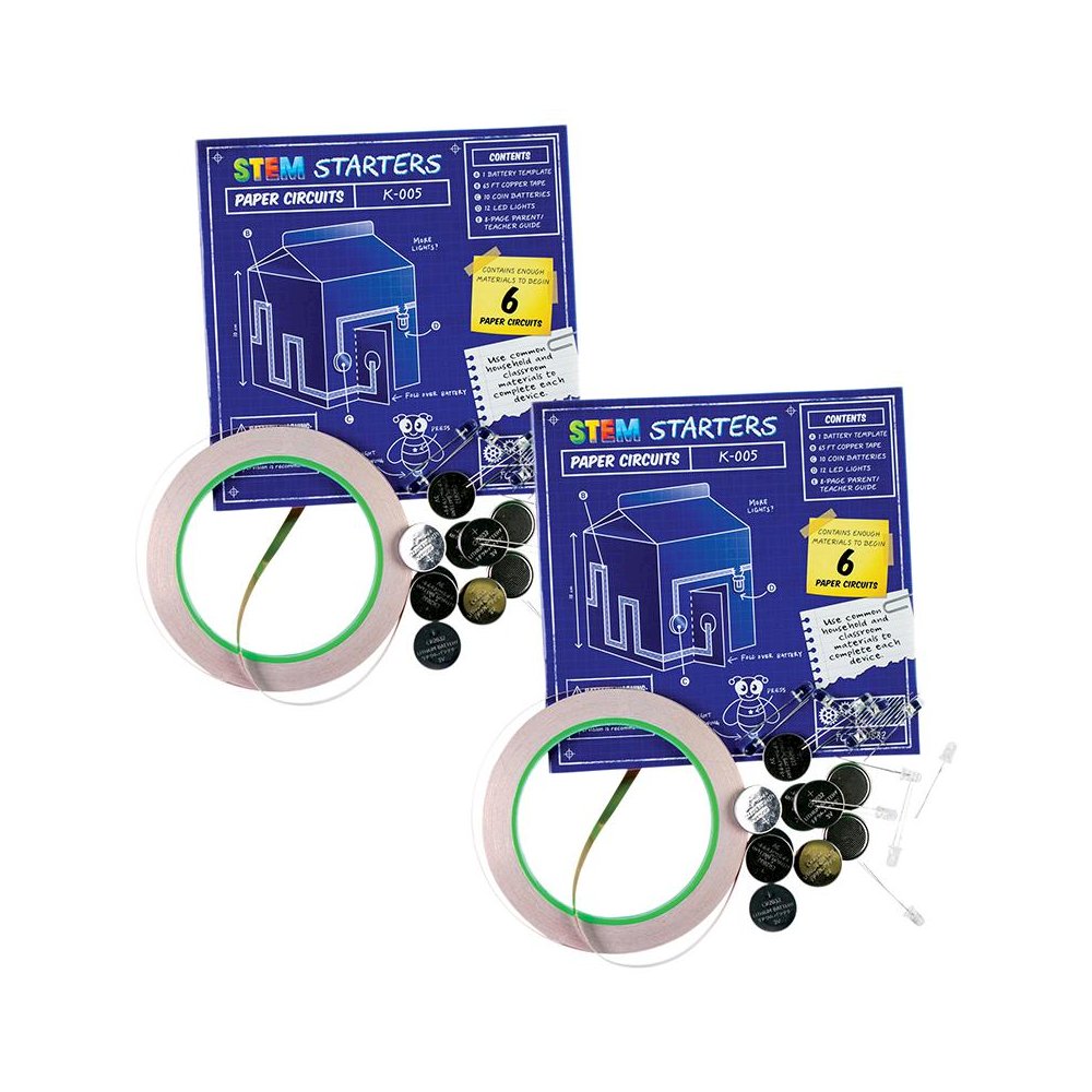 STEM Starters Set, Paper Circuits, Pack of 2. Picture 1