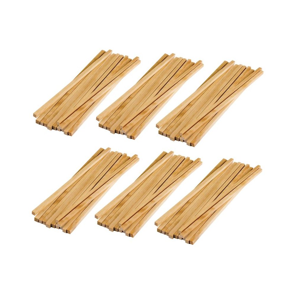 STEM Basics: Square Wood Dowels, 12 Per Pack, 6 Packs. Picture 1