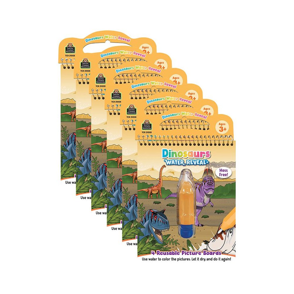 Dinosaurs Water Reveal, 6 Sets. Picture 1