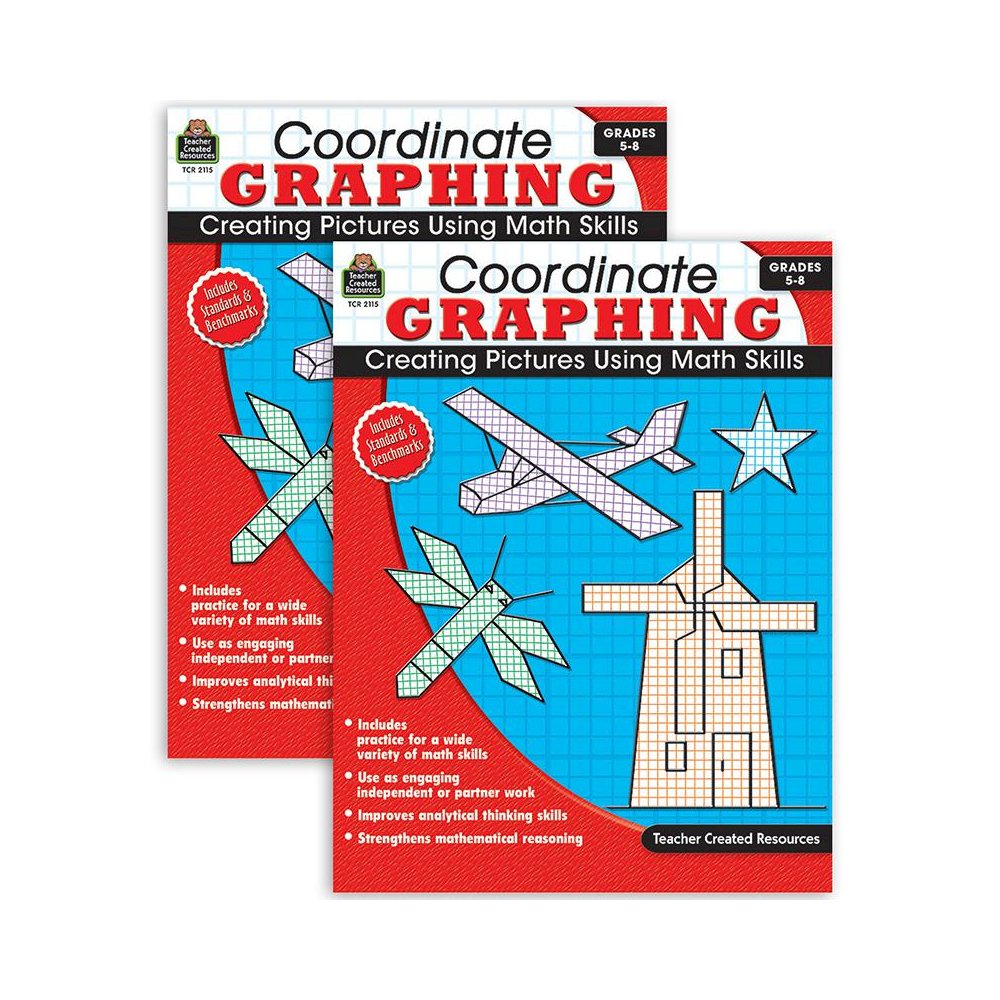 Coordinate Graphing Book, Pack of 2