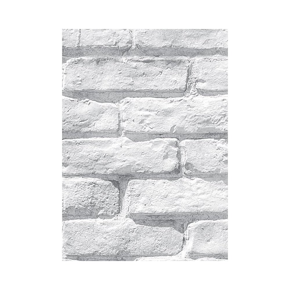 Better Than Paper Bulletin Board Roll, 4' x 12', White Brick, 4 Rolls. Picture 1