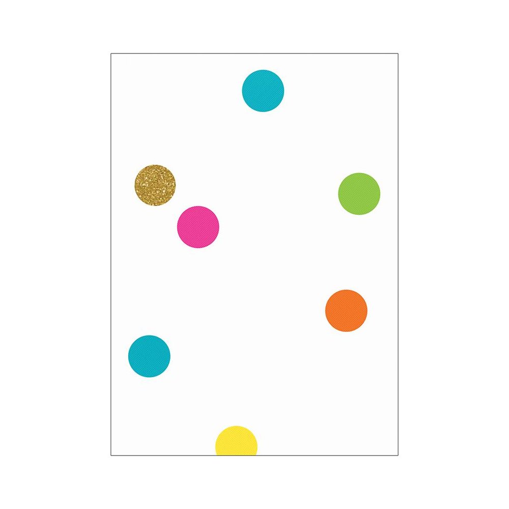 Better Than Paper Bulletin Board Roll, 4' x 12', Confetti, 4 Rolls. Picture 1