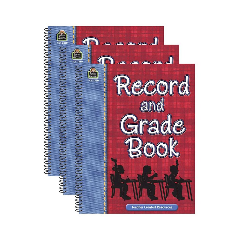 Record & Grade Book, Pack of 3. Picture 1